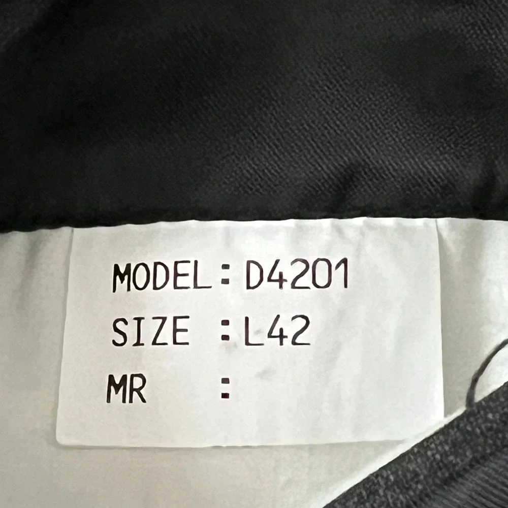 Gerald Austin Dark Gray Men's Suit 42L Jacket‎ Blazer 3 Button Smart Business
